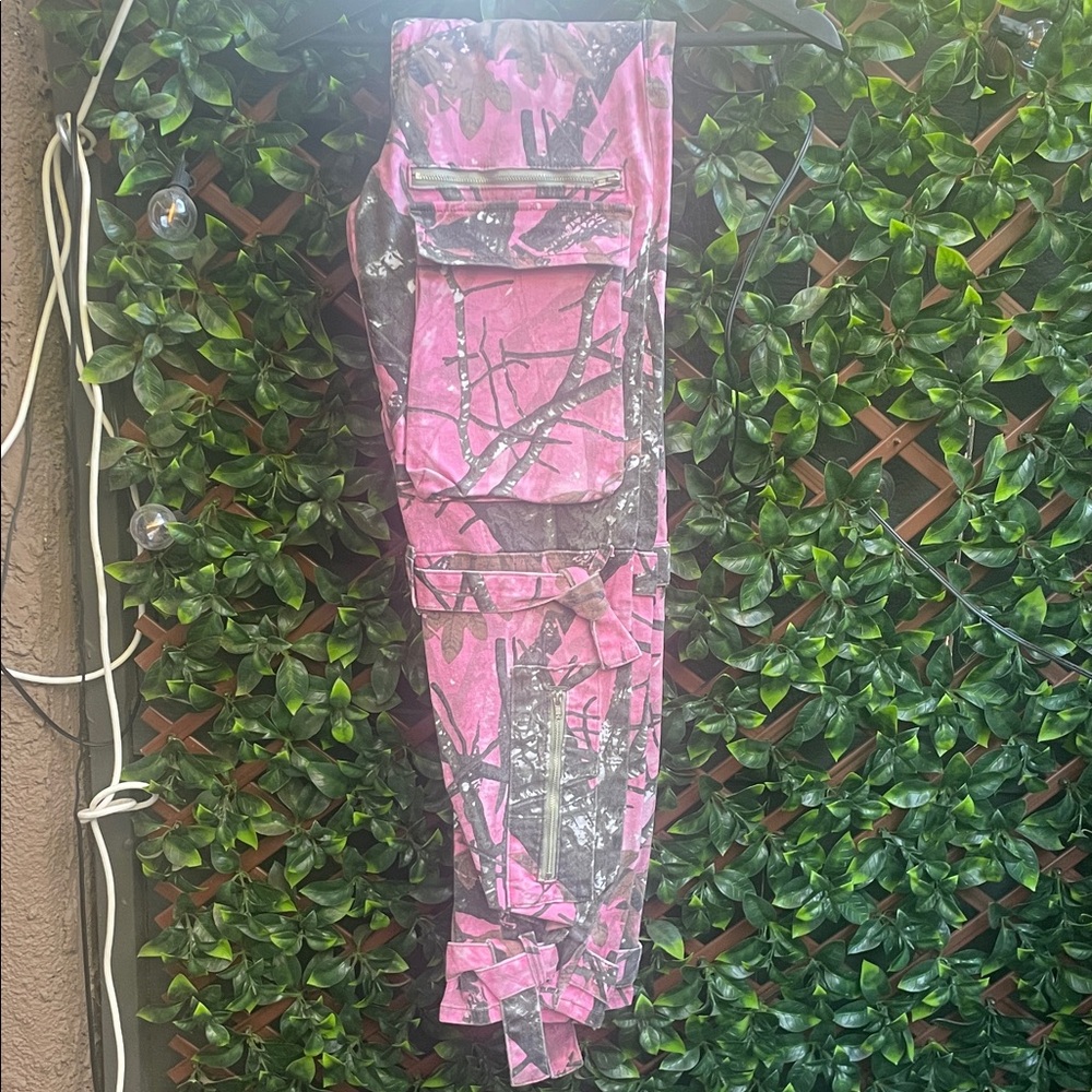 Pink Camouflage Pants